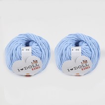 [앵콜스] IDOLL 아이돌킹(2볼세트) (10개+1개덤) 소품실 블랭킷 실 인형실, King30 물빠진데님