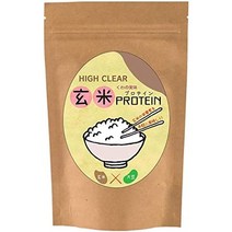 서플리먼트 【현미 단백질+소이 단백질】W 식물성 단백질 깔끔한 말베리(뽕나무 열매) 맛 HIGH CLEAR(하이, One Size, One Color