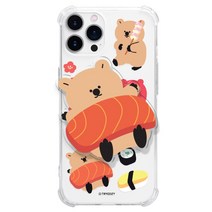 쿼카 여행 아이폰15 방탄 젤하드 아크릴톡 휴대폰 케이스