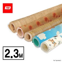 베란다 바닥매트 폭 2.3M 재미있는 유아 아이매트, 03_원목(무엠보)_폭2.3M