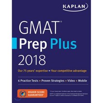 GMAT Premier 2018 + Online + Videos + Mobile: With 6 Practice Tests, Kaplan Test Prep
