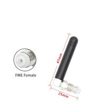 [커뮤니케이션장비] 2.4G 와이파이 GSM GPRS 433MHz FME 암 인터페이스 직각 안테나 5dbi 고 이득 전 방향 접착제 스틱 터미널, [02] 2.4G Elbow, 02 2.4G Elbow