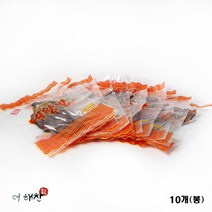 마른안주류 [더해찬] 대왕발35gx10개 가문어 망족 오징어다리 오징어발 (10봉)