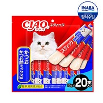 이나바 챠오스틱 버라이어티 20개입, 가다랑어믹스 20P TSC133