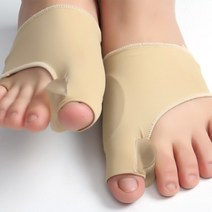 발가락 교정기 1 Pair Finger Separator Orthopedic Socks for Correction Silica Gel Toe Bunion Corrector Foo, 단일옵션