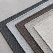 미조데코 포시즌 크로스 단모 평직카페트 침실 식탁 거실 소형 대형 러그