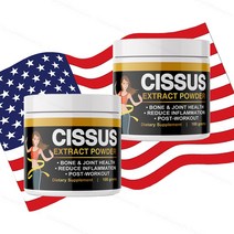 아오라토스 미국산 시서스 파우더 가루 분말 씨서스 CISSUS, 100g, 2개