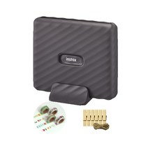 인스탁스 와이드 링크 포토프린터+선물/폴라로이드, 모카 그레이