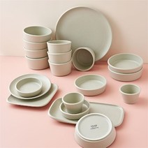 디와이룸 오브 허브그린 4인 식기 홈세트 20P 신혼 집들이선물 (9647111), 오브허브그린4인식기홈세트