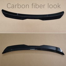 SKODA KODIAQ 2017-2020 년 지붕 스포일러 탄소 섬유 모양 액세서리 바디 키트 공장 스타일에 사용, Carbon fiber look, 기아