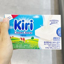 끼리 끼리크림치즈포션플레인 108G x 2개, 보냉백