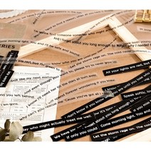 빈티지 다꾸스티커 vol 23 세트 메세지 명언 감성 다이어리꾸미기 레트로 인스 용품, 02.핸드북 라이프