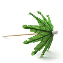 칵테일 장식 이쑤시개 푸른잎 모히또 가니쉬 꼬지 꼬치