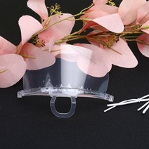 투명 위생 마스크 b601 조리용/배식/급식/급식소/반찬/가게/주방용/학교/단체/조리사
