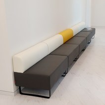 D44 로우 쇼파&스툴 세트 ver.4(방염 인조가죽), PF3122 라이트그린