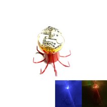 치프몰 반짝이 발광 애자 5cm 55g 주꾸미 눈뽕 문어, 1개