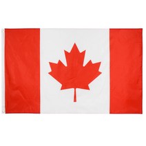 캐나다 국기 깃발 canada flag 인테리어용 90x60cm 150x90cm 성조기 미국 영국 나라국기