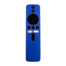 xiaomi mi box s4x mi remote tv 스틱 커버 용 실리콘 원격 제어 케이스 xiaomi soft plain remotes control protector, 협력사, 푸른