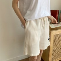 겟잇미 미이 와플짜임 편한 면 밴딩 반바지