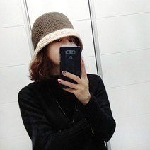 러브컨츄리 투톤 데일리 모자만들기 DIY키트, 7. 딥레드