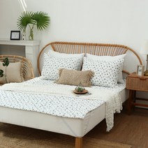 5cm 더커진 시트론 시어서커리플 고정밴드 침대패드SS/Q/K, 상세설명 참조