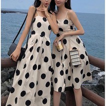 SDS_원피스 휴양지 바캉스 오피스룩 여름 휴양지룩 끈나시 롱원피스 휴가지숏stu072