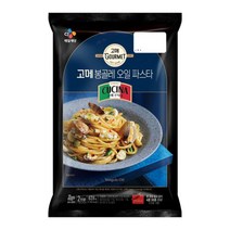 CJ 고메 봉골레 오일 파스타 626g (2인분) 여름음식 냉면 우동 스파게티 밀키트 브런치 밀면 어묵우동 텐동 야끼소바 메밀소바, 22개