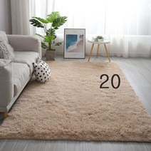 북유럽 ins 카펫 거실 티테이블에 러블리한 레드 컬러의 침대 옆 담요 대면적JBK99, 20