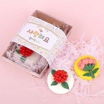 (FJ) 쪼물락 아트솝 카네이션 비누 선물세트 1인용비누만들기키트 DIY비누 비누클레이 비누점토 쪼물락비누, 본상품