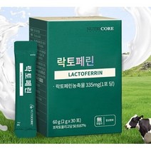뉴트리코어 락토페린 초유 30p, 60g, 4개