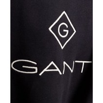 간트 [갤러리아] [21FW] 간트 락업 크루넥 스웻셔츠 블랙 DI32120124 BK