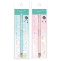 블렌 3색 볼펜 스미코쿠라시 0.7mm, 핑크_스미코쿠라시