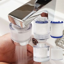 세면대필터 녹물제거필터 수도꼭지 필터헤드+필터1P 0.5867ea, 5_싹걸러B 필터 3P, 본상품선택