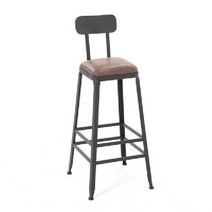 우드슬랩 긴 식탁 바테이블 2m 3m 카페 중심테이블, 사각 등받이 의자 (덮개를 씌운)