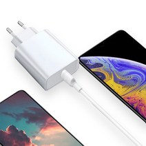 아이폰 USB PD 18W 고속 충전기 C타입 8핀 갤럭시 노트20 아이패드 에어팟, 18W USB PD C타입 고속 충전기