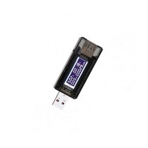 2.0 4-30V LCD 디스플레이 전력 USB 용량 전압 전류 측정기 보조베터리, 01 Grey