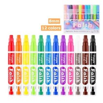 lcd led 야광 네온사인 간판 전광판 12 pcs 액체 분필 마커 펜 지울 수있는, 8mm-12 색상