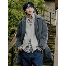 [빈폴] [BCYCLE] 애쉬 워싱 패디드 맥코트 (BC2830CP44)