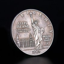 기념주화 REPLICA 1906 US Liberty 1 집 장식 동전 선물 공예품 1PC