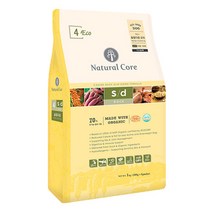 네츄럴코어 에코4 슬림다운(다이어트용)1kg x 2개 + 치즈5봉 + 사료샘플1종, 1kg, 1개입, 오리