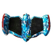 외발 전동휠 전동웨건 전동휠 새로운 8 인치 Hoverboard 2 휠 자체 균형 스쿠터 스프레이 화재 증기 호버 보드 전기 스케이트 블루투스 스피커, as picture