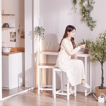 [1만원 즉시할인][방문설치] 크라운퍼니쳐 모모 바테이블 800 1000 1200 1400 4colors 4size, 화이트, 모모 홈바 콘솔 바테이블 1000, 300