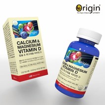 오리진 칼슘 마그네슘 비타민D 1600mg 영양제, 90정, 1통