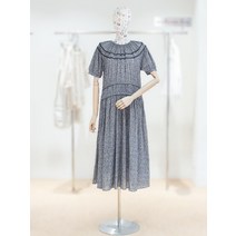 [써스데이아일랜드] 웨이스트 셔링 원피스 T234AOP645W(2249744)