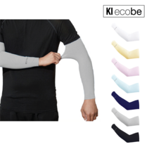KI ecobe 에코비 무봉제 스포츠 쿨토시 냉감 쿨맥스 팔토시(10개 구성세트), KI ecobe 쿨토시 화이트_10개