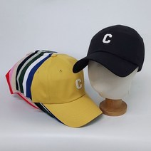 [옷잘남] 컬러C 볼캡 모자 야구 남여 공용 패션