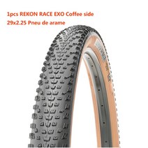 maxxis 타이어 레콘 레이스 엑소 29in 블랙 커피 사이드 타이어 mtb 29x2.2527.5x2.25 maxxis 29 자전거 타이어, 브라운 29x2.25, 철사