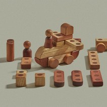 숲소리 자석블럭-변신달구지 원목 장난감 -인증, 1) 단품(각인선택안함)