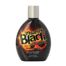 (당일)미국 밀레니엄 태닝 기계태닝 로션 INSANELY BLACK 인세인리 블랙 60X 400ml