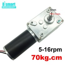 도매 A58SW31ZY 7-470rpm DC 24v 웜 기어드 모터 1.6-70kg.cm 높은 토크 D 샤프트 12v 모터 회전 테이블 도, 09 24v 5rpm_01 Package A